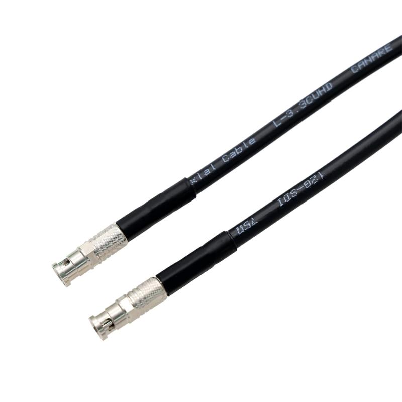 HangTon 12G 6G SDI ビデオケーブル 高密度HD BNC/マイクロBNC Blackmagic Video Assist 5インチモニター用 マイクロスタジオカメラ 4K G2 ATEM。