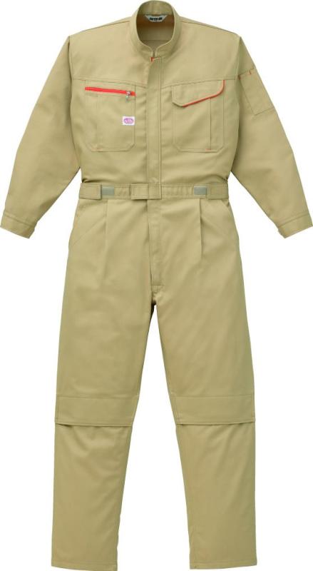 山田辰(YAMADATATSU) つなぎ服 1290-011 カーキ M 1290-011-M
