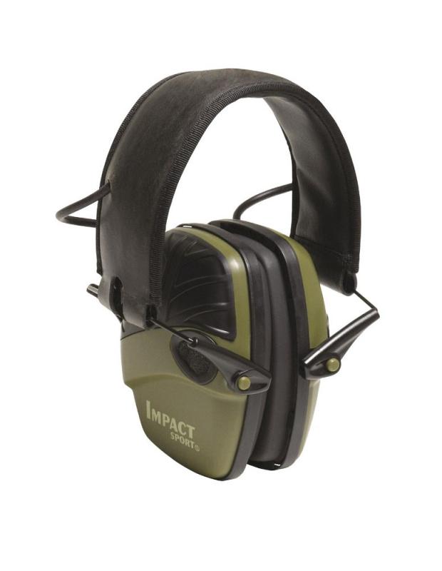 Howard Leight by HoneywellImpact Sport Electronic Earmuff 差しひびき運動競技 エレクトリックイヤーマフ R-01526 並行輸入品 緑であること [並行輸入品]