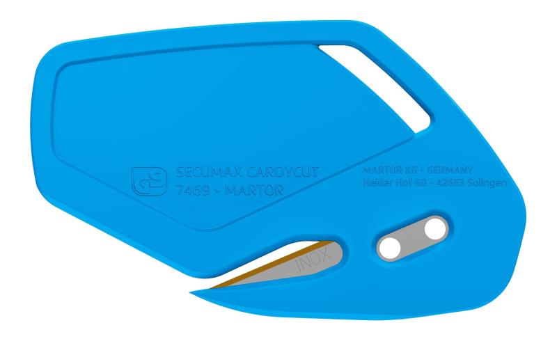 martor シートカッター SECUMAX CARDYCUT(10枚入り) 00746912|木漏れ日ショップ