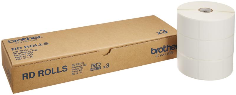 brother プレカット紙ラベル TD-2130N/2130NSA用 3ロール入り RD-U07J1｜木漏れ日ショップ
