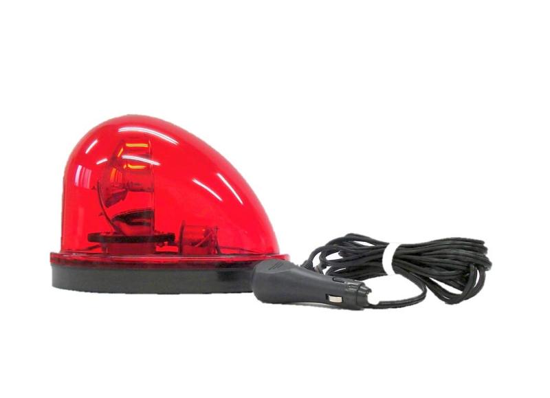 エスコ(Esco) 自動車用LED回転灯 赤色 パトライト 警告灯 フラッシュライト DC12V 24V EA983FS-51A|木漏れ日ショップ