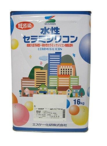 エスケー化研 水溶性陶器ケイ素樹脂脂弾力性絵の具 水溶性弾力性セラミシリコン 16kg パステル SR-420