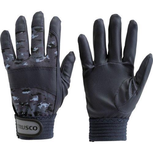 TRUSCO(トラスコ) PU偽装グローブ 青碧 L TPU-CMB-L x 10 双【容れもの売りわたす】