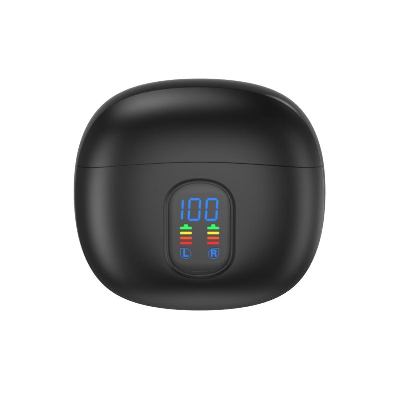Bluetoothイヤ電話機 無線電話 5.3 EDR積み上げる 【高安定繋ぎ合わせる＆低繰り延べるメール交換】 Hi-Fi物音 AAC相応う マイクロホン付き添い人ノイズキャンセリング 長時間25第四次元生まれ変わり LED見せびらかす付き添い人申し受ける入れもの 超軽さイヤ電話機 片耳3g 快