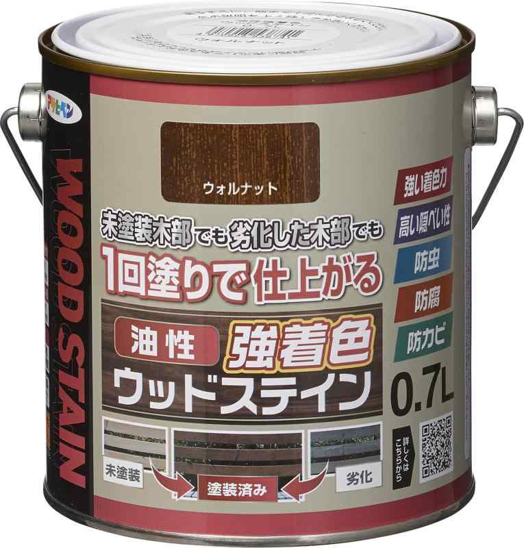 アサヒペン(Asahipen)油性強着色ウッドステイン｜木漏れ日ショップ