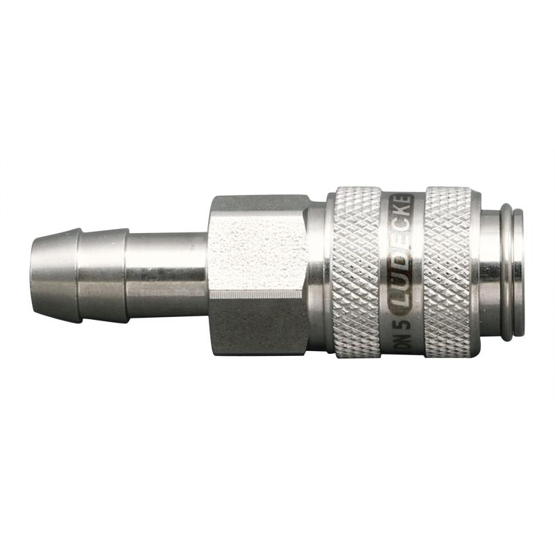 10mm ｳﾚﾀﾝﾎｰｽｶｯﾌﾟﾘﾝｸﾞ(ｽﾃﾝﾚｽ製/ﾜﾝﾌﾟｯｼｭ)