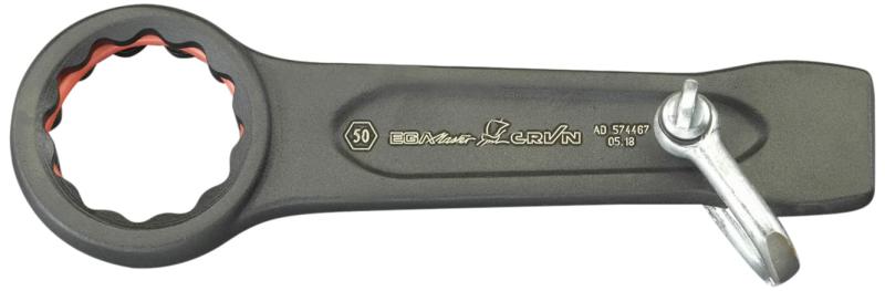 エスコ(ESCO) 打撃めがねレンチ(落下防止リング付) 36mm EA613GC-36