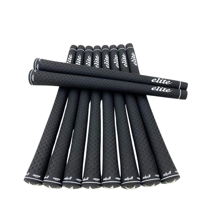 エリート手持ち部分 (elitegrips) ゴルフ用手持ち部分 ラッキースター (LUCKY STAR) ジャンボ (JUMBO) 黒いこと 80g±4g うしろ側生産ライン無 M60 10本仕掛ける