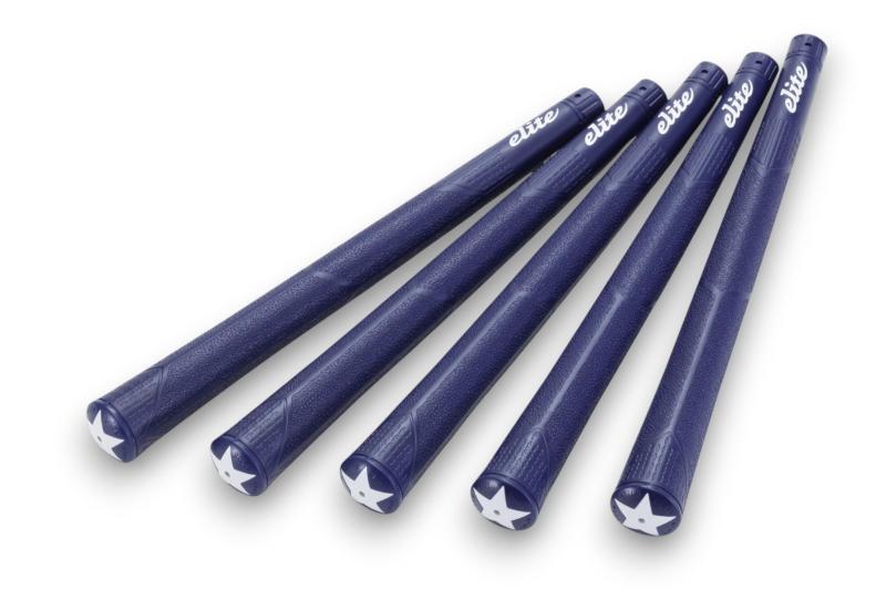 エリート手持ち部分 (elitegrips) ゴルフ用手持ち部分 アスリートシリーズ A50 STAR 米国海軍 うしろ側生産ライン有 M58/M60/M62 49.0g±1g 長さ265粍 ５本仕掛ける