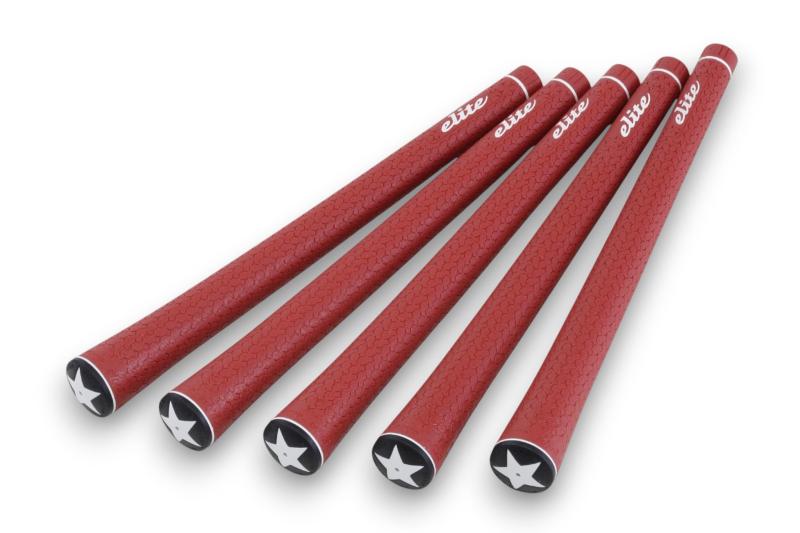 エリート手持ち部分 (elitegrips) ゴルフ用手持ち部分 Y360SXT 古典派音楽赤いこと うしろ側生産ライン無 M58/M60/M62 50.0g±1g 長さ275粍 ５本仕掛ける