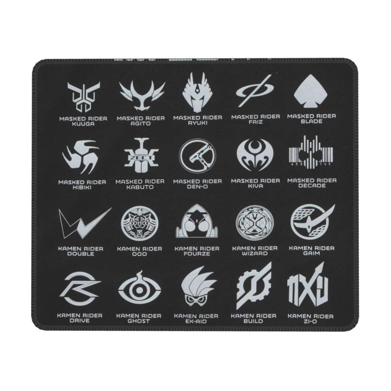 仮面ライダー ゲーミングマウスパッド 防水 滑り止め 耐久性 おしゃれ マウス用パッド ズ オフィス/自宅兼用 18*22*0.3cm画像