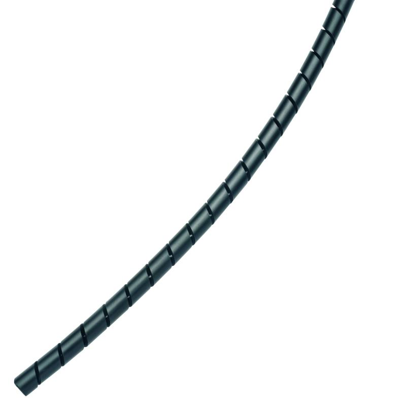 パンドウイット スパイラルラッピング ポリエチレン 耐候性黒 T38F-C0
