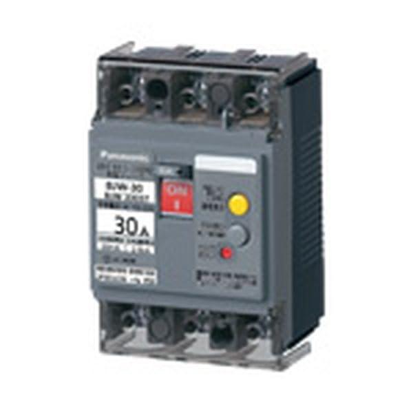 パナソニック(Panasonic) 住宅盤用 漏電ブレーカ BJW型 3P3E OC付 40A 30mA BJW34037｜木漏れ日ショップ