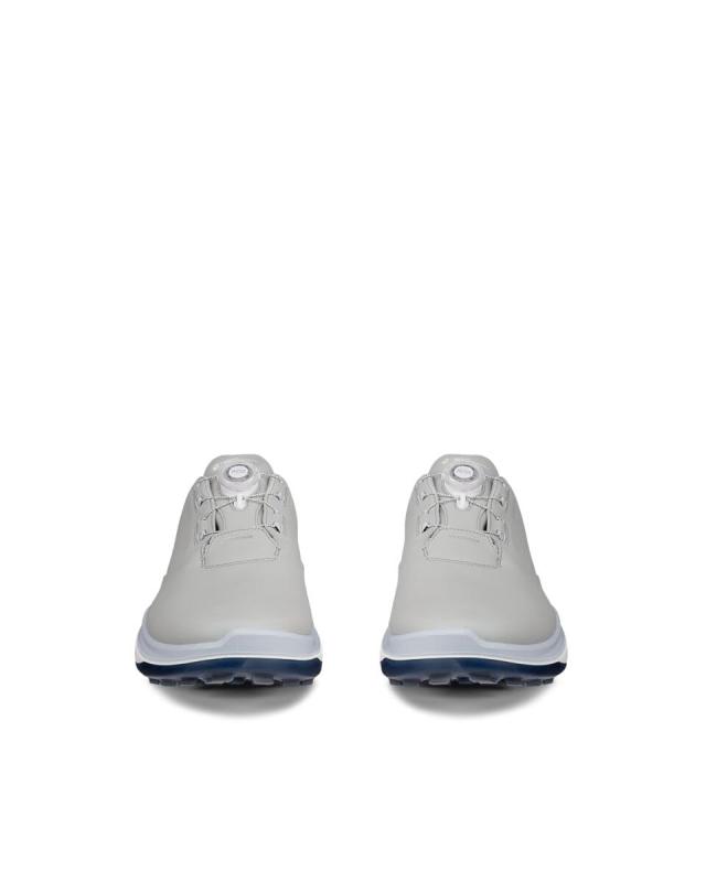 ecco(残響音) メンズ ECCO M GOLF LT1 メンズ 本革 スパイクレスゴルフシューズ 雨合羽スパイクレスゴルフシューズ