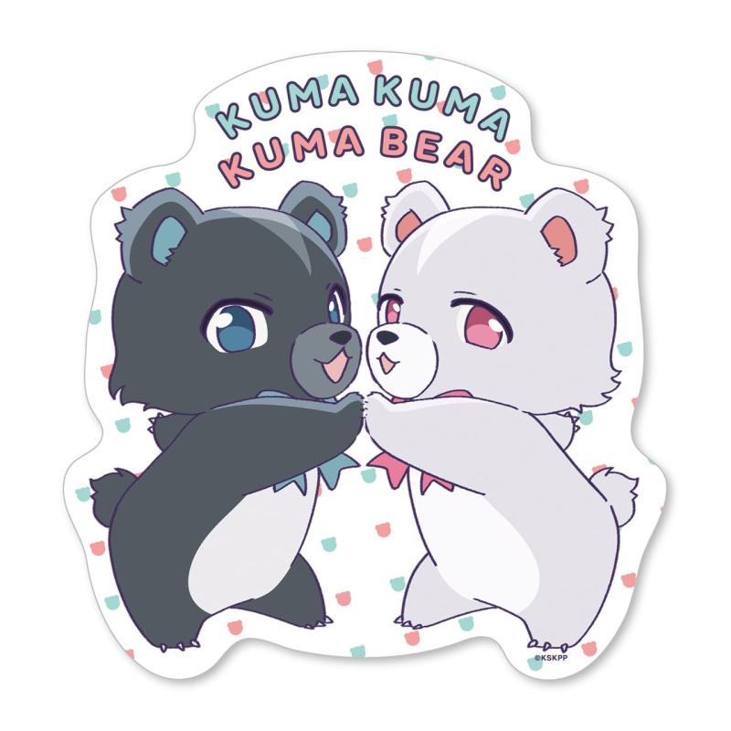 くまクマ熊ベアーぱーんちくまゆる＆くまきゅうダイカットマウスパッド画像