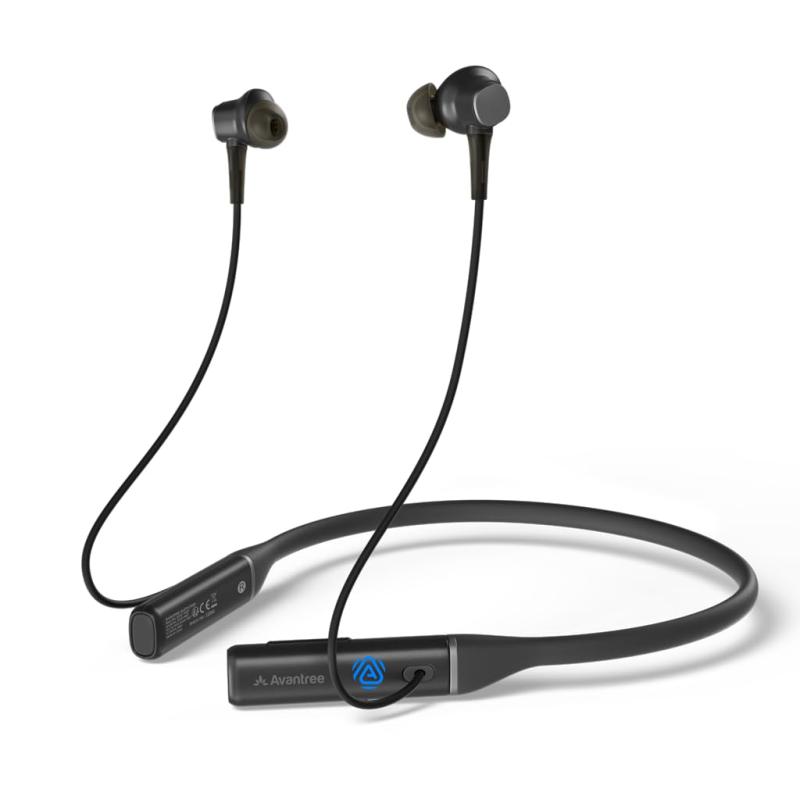 Avantree Loop Dock ? Auracast＆Bluetooth 5.4 ワイヤレスイヤホン のど首ダンス楽隊型 首掛け