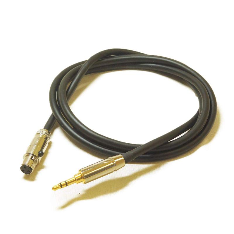 Bispa 受話器用有線テレビ CXKHP-XM2【miniXLR-3PIN→3.5φステレオ繋ぎ】