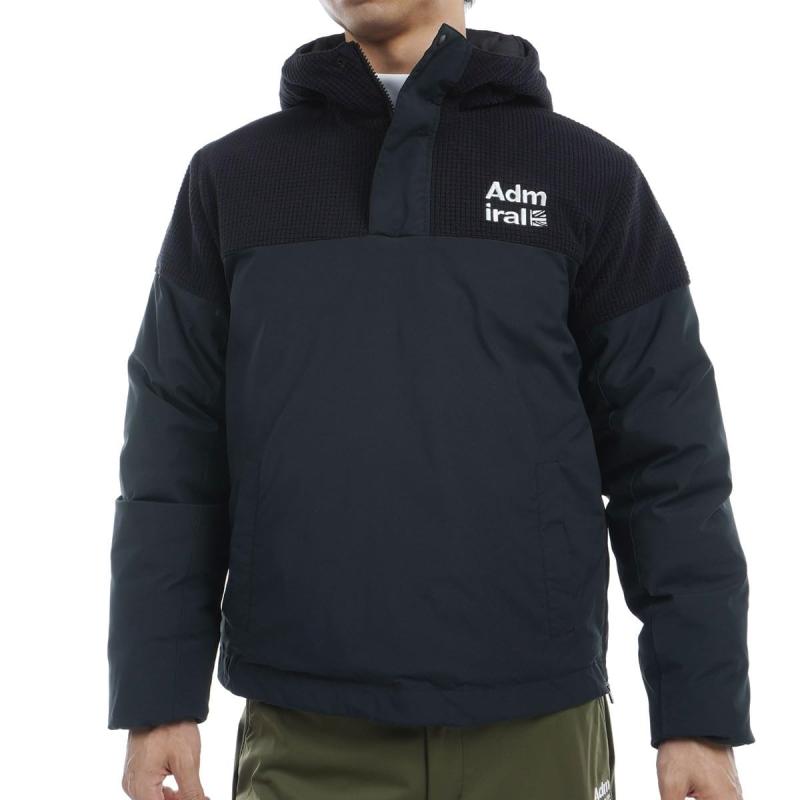 [Admiral] ジャケット ボアミックス 中綿ハーフジップアノラック メンズ