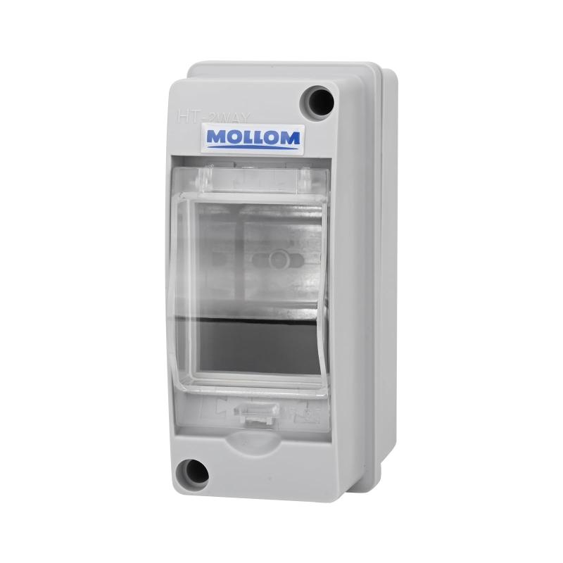 Mollom 9通い路配電ボックス席 二階建てバス赤ちょうちんとディン軌跡付き添い人 ミニチュアサーキットブレーカーMCB用 雨合羽 IP66.南京錠 屋内外で当て嵌める能力のある