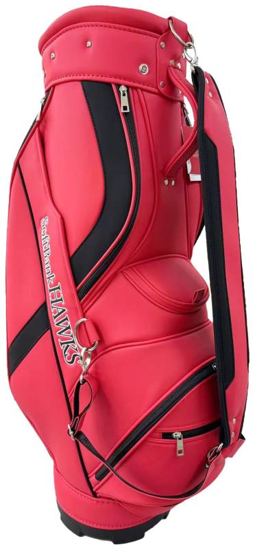 レザックス(LEZAX) 福岡ソフトバンクホークス 9.5型キャディバッグ 鷹祭 SUMMER BOOST 2025 レッド SBCB-5447