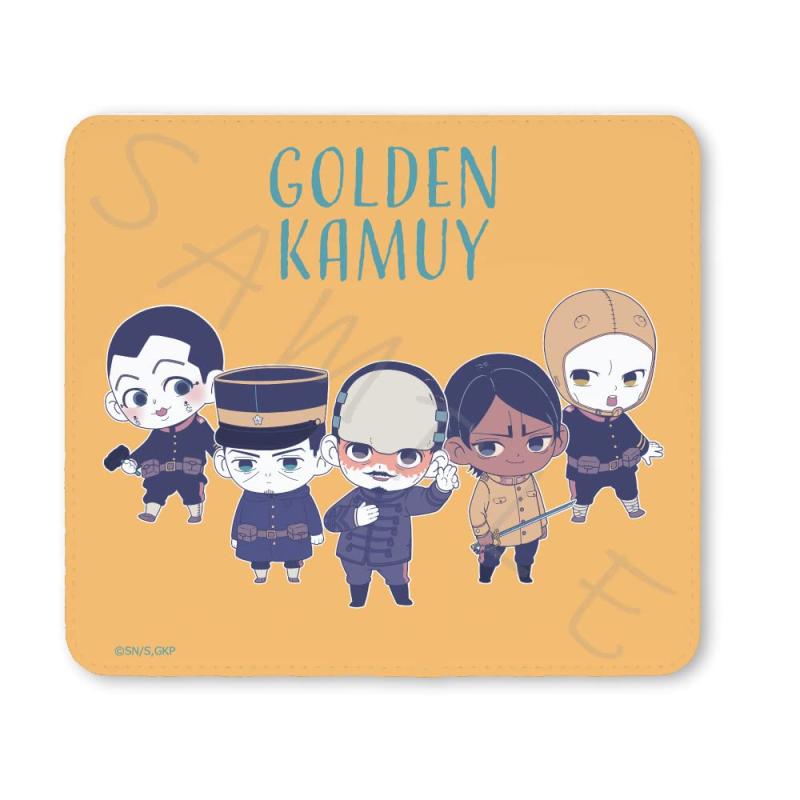 『ゴールデンカムイ』 E 鶴見/二階堂/宇佐美/月島/鯉登[ミニキャラ] マウスパッド SYNC-GKMP-E画像