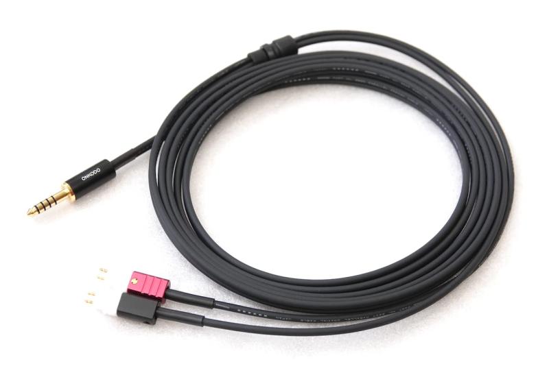 ONKODO 2947 ゼンハイザー用 HD580/HD600/HD650対応 4.4mm 5極 バランスヘッドフォンケーブル
