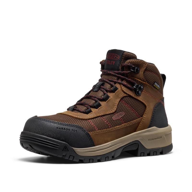 [KEEN Utility] 安全性のある靴 SKOKIE HIKER WP スコーキー ハイカー お水校正刷り 雨合羽 レディース