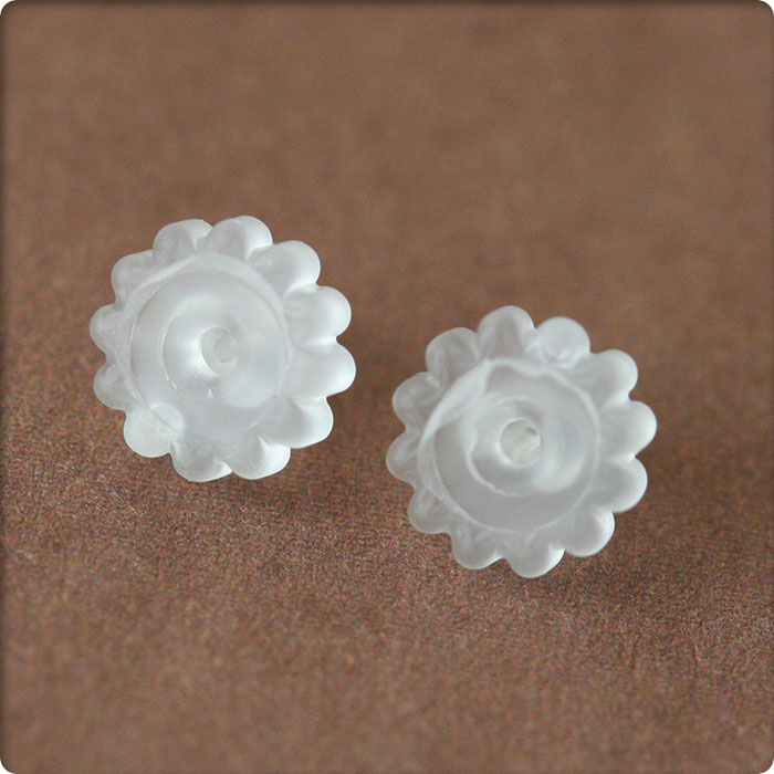 楽天市場 1000ペア ピアス キャッチ 業務用 大容量 アレルギー対策 落ちないゴム製フリーキャッチ ピアス パーツ ハンドメイドパーツ シリコン かわいい フラワーキャッチ コモレビスタ