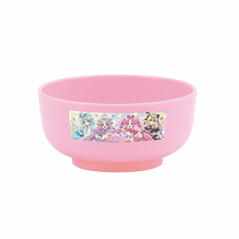 小森樹脂 名探偵プリキュア！ お碗おわん 茶碗 食器 器 ご飯 ごはん プリキュアシリーズ かわいい キャラクター キッズ ジュニア 子供 女の子 保育園 幼稚園 学校 入園 入学 日本製画像