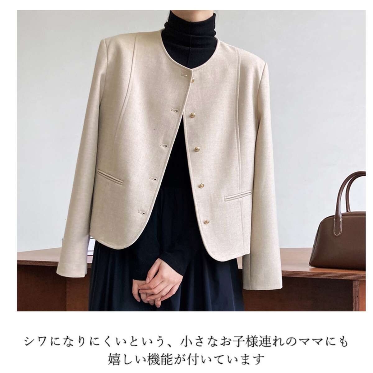L M ブラック オフホワイト おしゃれ 黒 ママ 入学式 上品 パーティー 結婚式 セレモニー 大きいサイズ ル