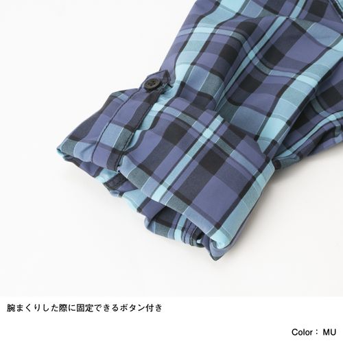 ノースフェイス シーカーズチェックシャツ Nrw レディース 女性用 シャツ Seekers Check Shirt 21年春夏 Butlerchimneys Com