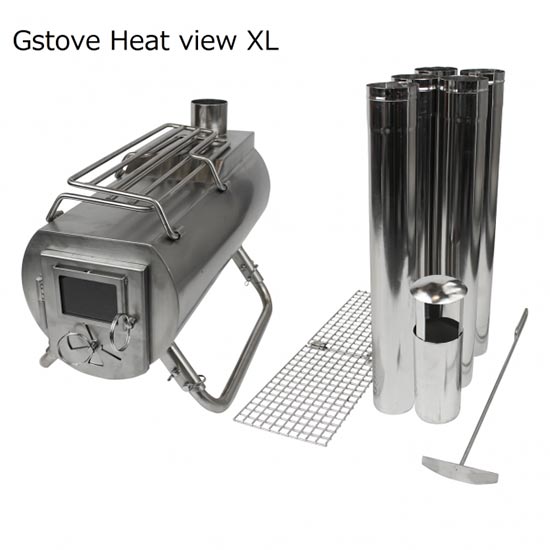 98%OFF!】 ジーストーブ ヒートビュー XL GSTOVE12006 薪ストーブ