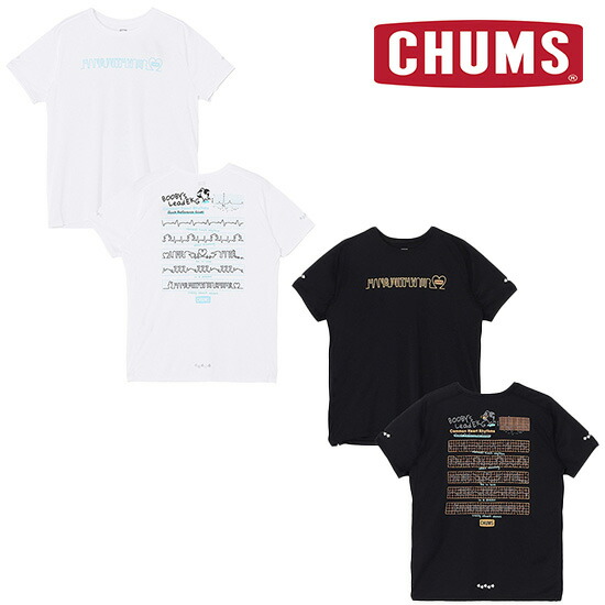 【楽天市場】チャムス ランニングハートビートTシャツ CH01-2496 メンズ/男性用 半袖Tシャツ Running Heart Beat