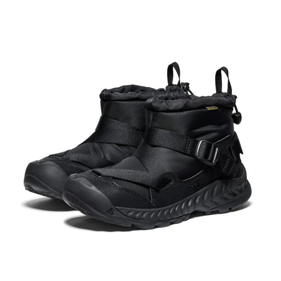 キーン ウィメンズ フッドゼラ ツー ウォータープルーフ Black/Black 1029653 hoodzerra ii waterproof レディース/女性用 ブーツ 冬用 靴|アウトドアーズ・コンパス