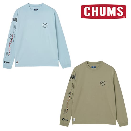 チャムス チャムスアーカイブロングスリーブTシャツ CH01-2720 メンズ/男性用 長袖Tシャツ CHUMS Archive L/S T-Shirt 2026年春夏新作
