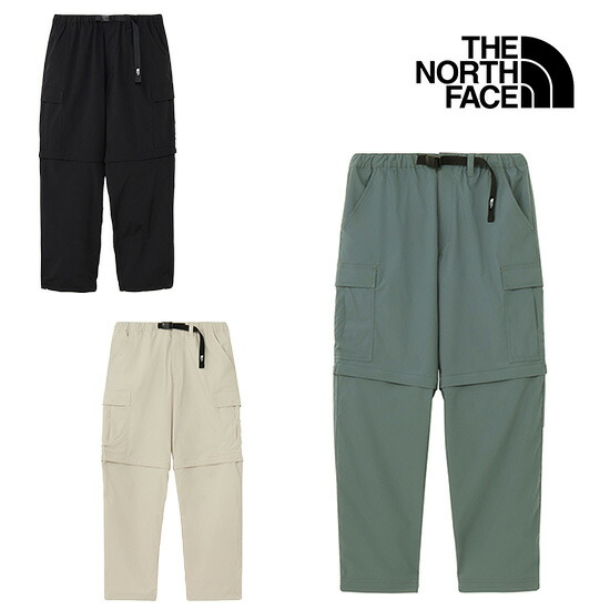 ザノースフェイス ジップオフカーゴパンツ NB32532 メンズ/男性用 ロングパンツ Zip-Off Cargo Pant 2026年春夏新作