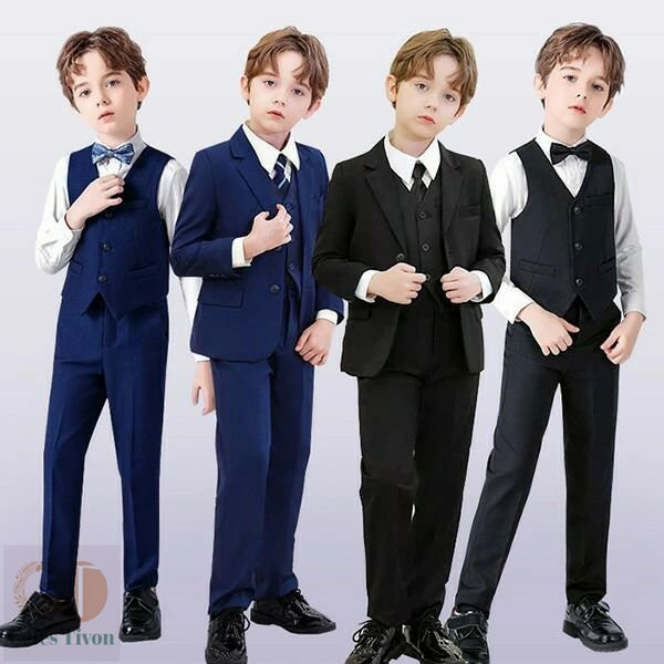 お坊っちゃん キッズ 今めかしい お坊っちゃん 小学生 中学生 卒式背広 フォーマル 背広 背広ちびっ子服 初等学校 書き割り 5点書き割り 170珊