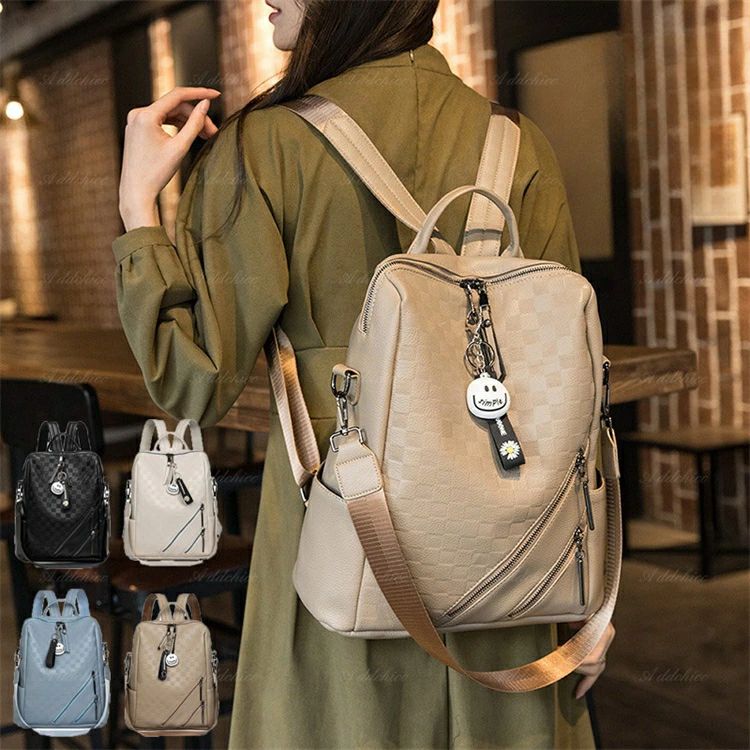 2way レディース 柔らかい 通勤バッグ レザー PU リュック 通勤 オールレザーリュック シュリンクレザー レザーバッグ おしゃれ