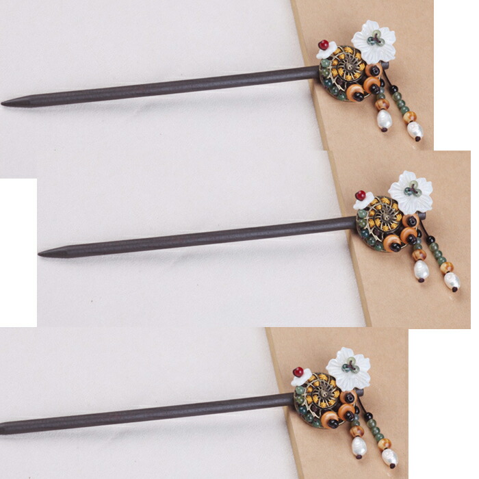 楽天市場 かんざし 簪 天然木製簪 成人式 Komuonネットストア