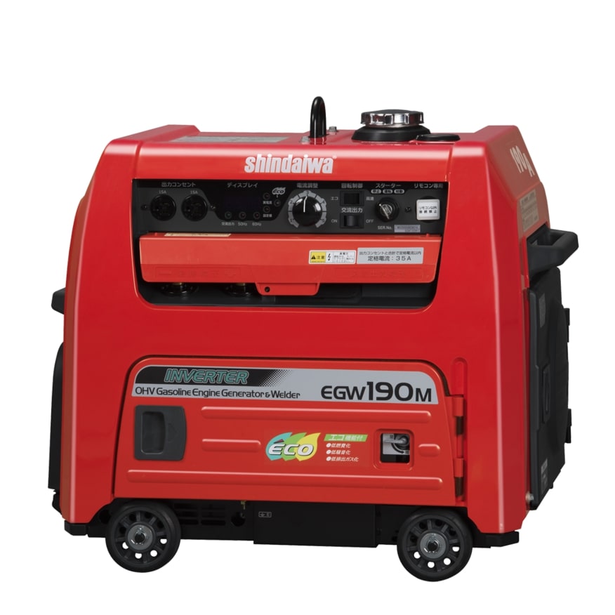 やまびこ 新ダイワ ガソリンエンジン溶接機 EGW190M-I【法人様押さえる】【代引不可】【北海道・沖縄・離島別途交通費】