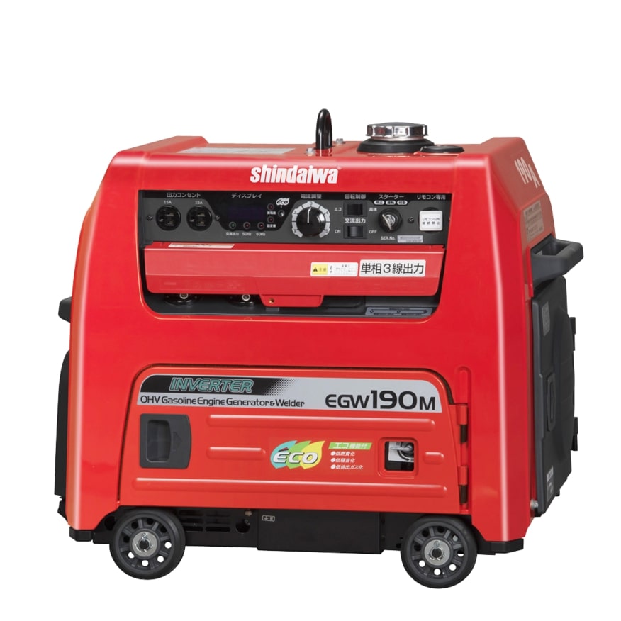 やまびこ 新ダイワ ガソリンエンジン溶接機 EGW190M-IST【法人様制限事項】【代引不可】【北海道・沖縄・離島別途乗り賃】