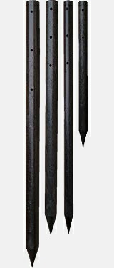大研化成製作 全能杭  φ95x1800 B-9518-A  穴あり 3本入【法人様押さえる】【代引不可】【北海道・沖縄・離島別途交通費】