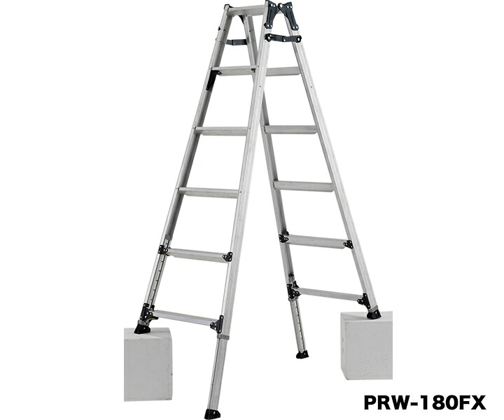 アルインコ ALINCO 伸縮脚付 はしご兼用脚立 PRW-210FX 1台【法人様限定】【代引不可】【北海道・沖縄・離島別途運賃】|こないなもんDO屋店