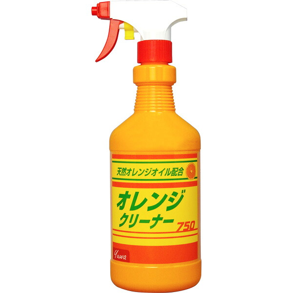 友和 オレンジ色洗浄剤 750ml 1入れもの(24本入)【法人様制限事項】【代引不可】【北海道・沖縄・離島別途乗り賃】