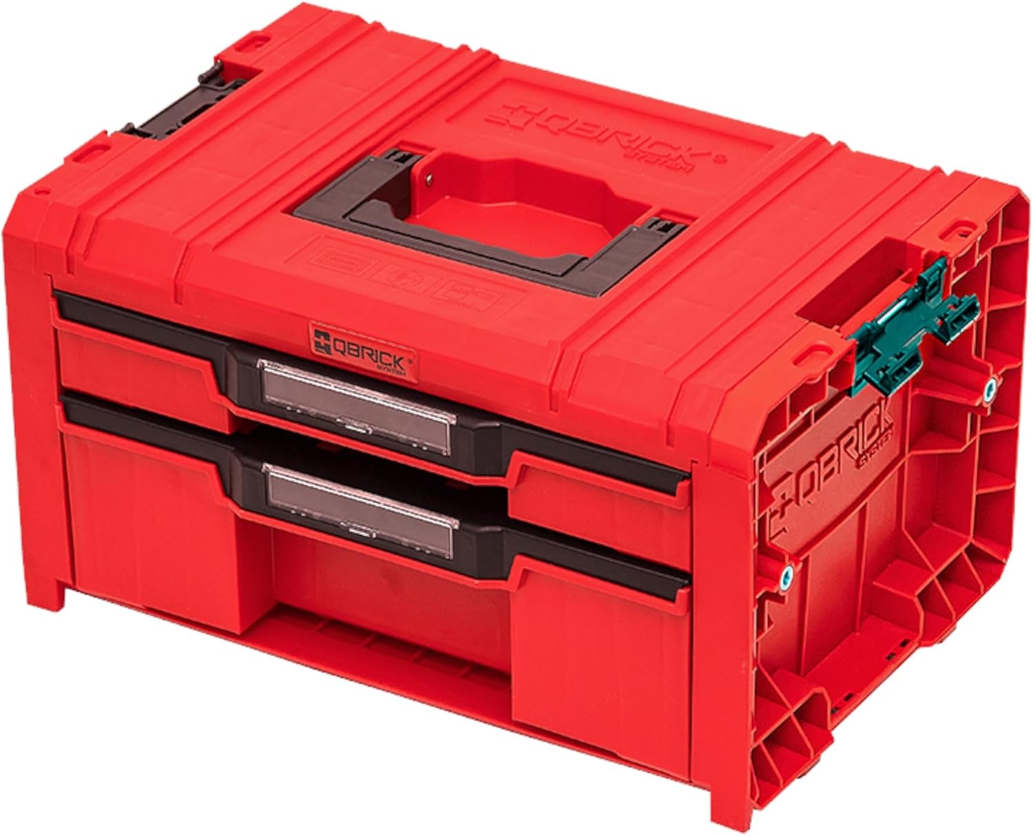 QBRICK キューブリック キューブリックシステム 2段式ドロワーボックスPRO【代引不可】【北海道・沖縄・離島別途運賃】|こないなもんDO屋店