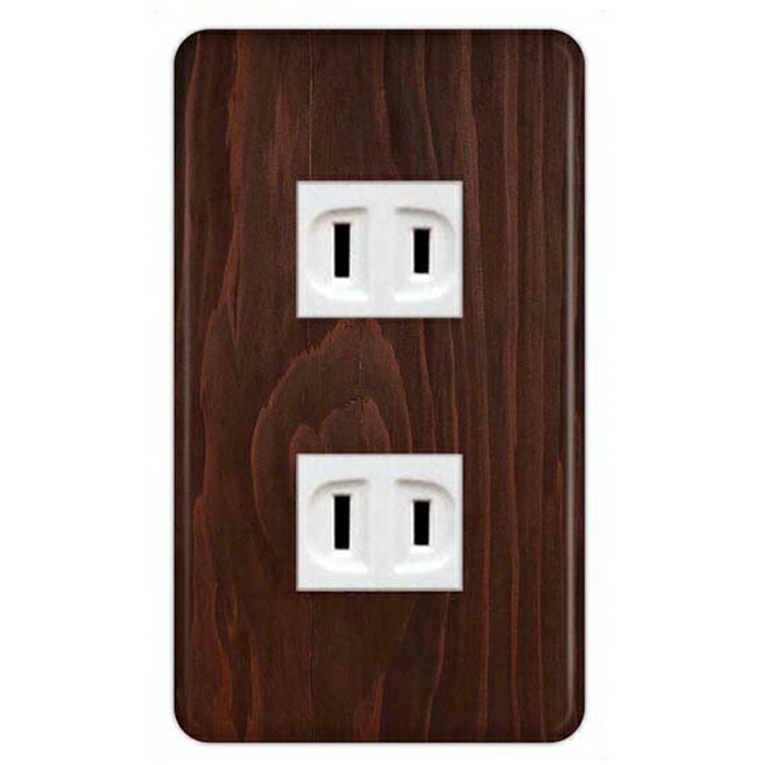 楽天市場 ドレスマ 2口用 木目調 ウッド 木 コスモシリーズワイド21対応 コンセントカバー コンセントプレート スイッチカバー スイッチプレート おしゃれ デザイン 交換用 1口 2口 3口 5口 6口 やるcan