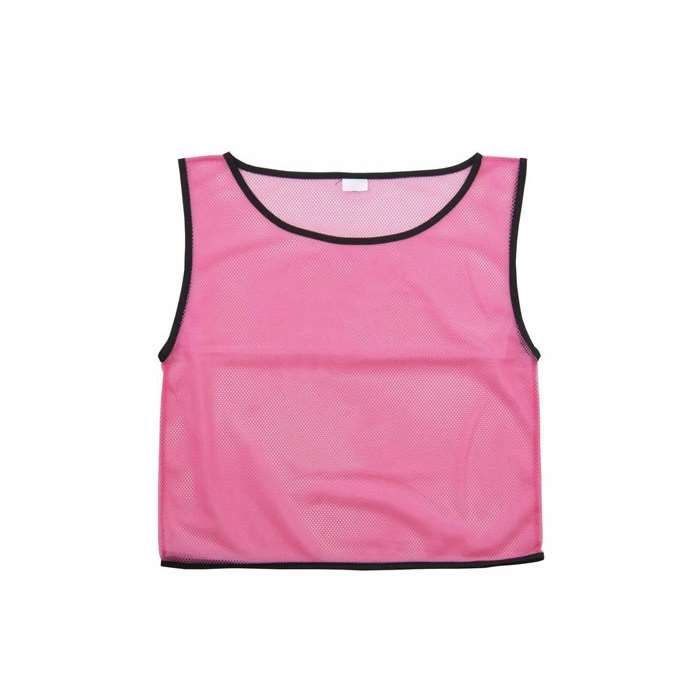 チームベスト 小 ユニフォーム 桃 無地