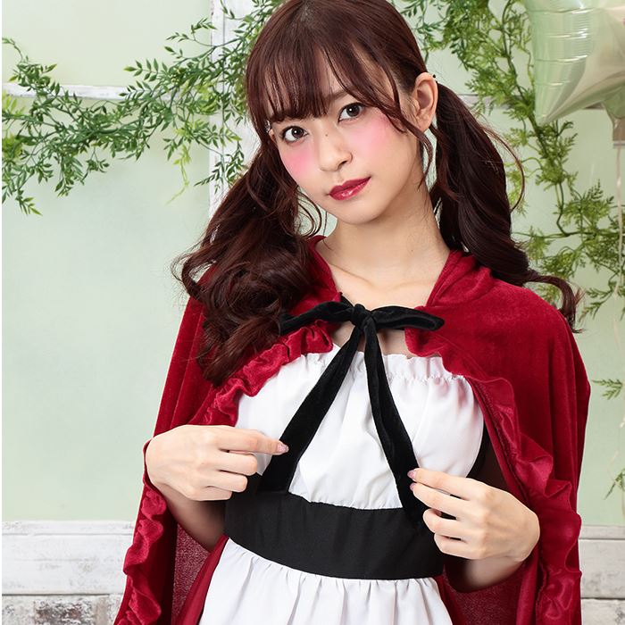 ローズケープガール レディース ケープ 大人サイズ 赤ずきん フード ローズケープガール レディース ケープ 大人サイズ 赤ずきん フード