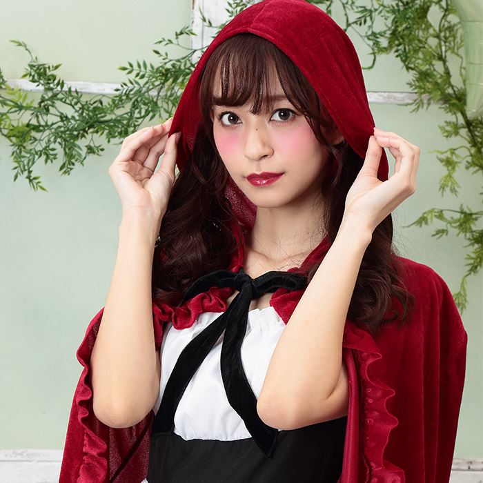 ローズケープガール レディース ケープ 大人サイズ 赤ずきん フード ローズケープガール レディース ケープ 大人サイズ 赤ずきん フード
